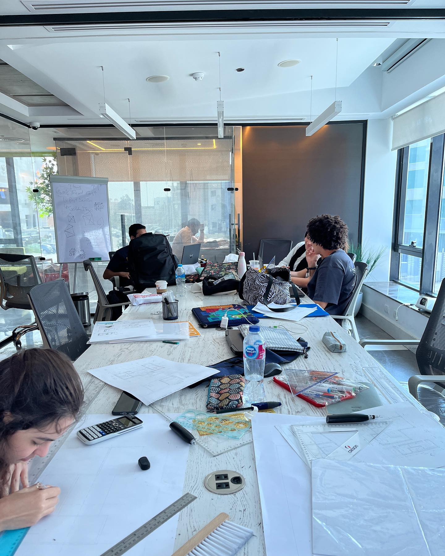 Coworking space business.